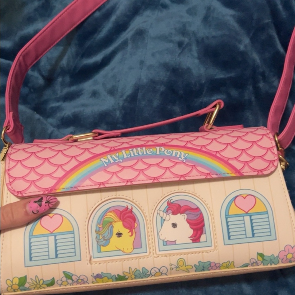 My little pony crossbody lounge fly with matching wallet